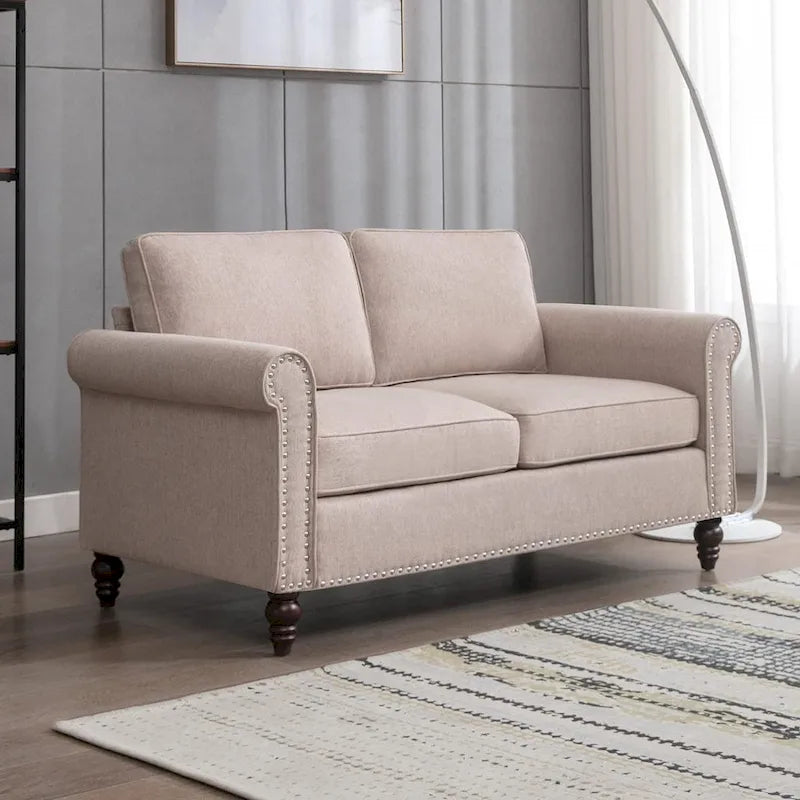 Mixoy Contemporary Loveseat Sofa 3