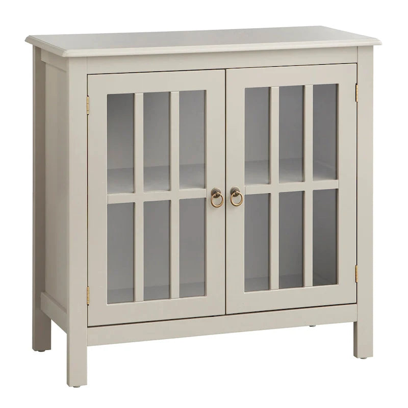 Portland 2-Door Glass Cabinet by Simple Living 17