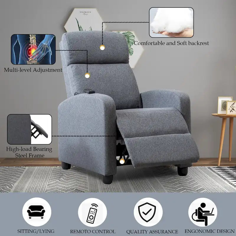 Versatile Push-Back Recliners for Your Living Room 5