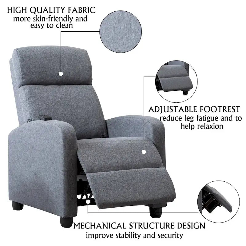 Versatile Push-Back Recliners for Your Living Room 7