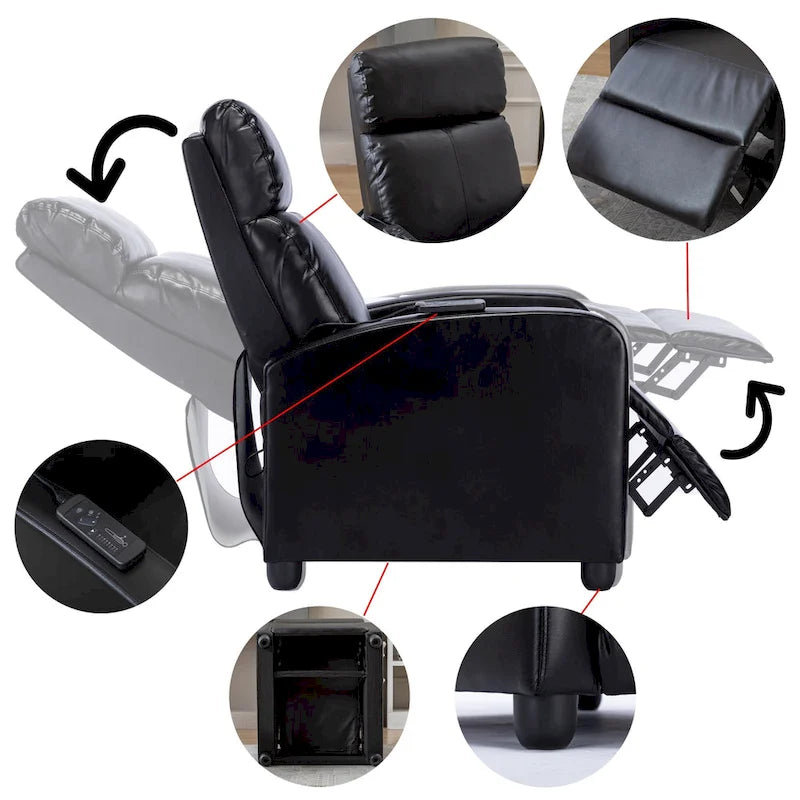 Versatile Push-Back Recliners for Your Living Room 11