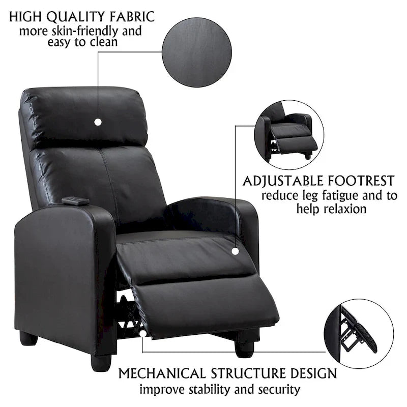 Versatile Push-Back Recliners for Your Living Room 15