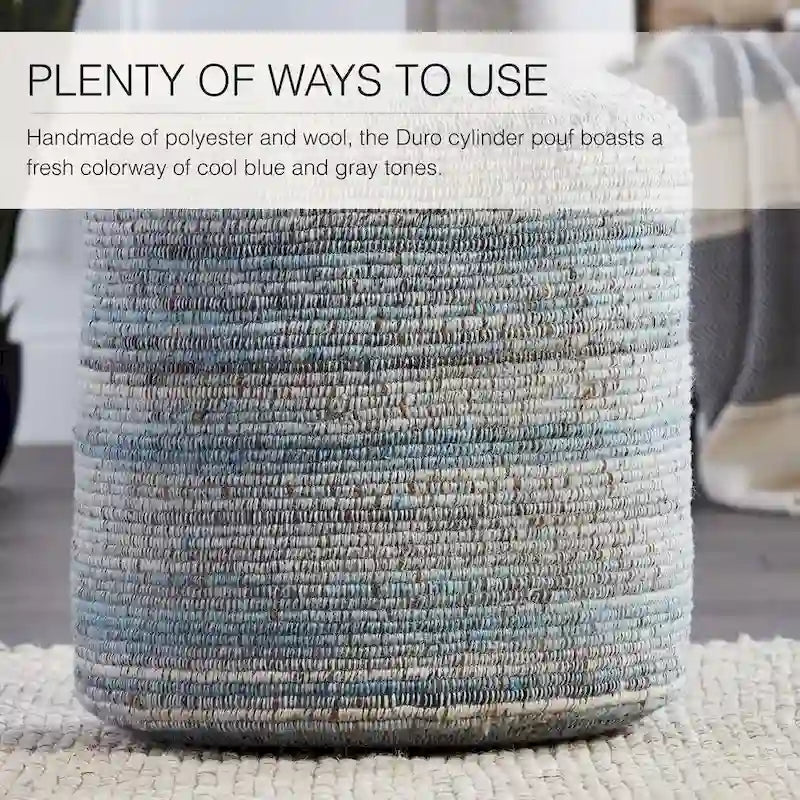Hayes Striped Pouf and Floor Cushion 4