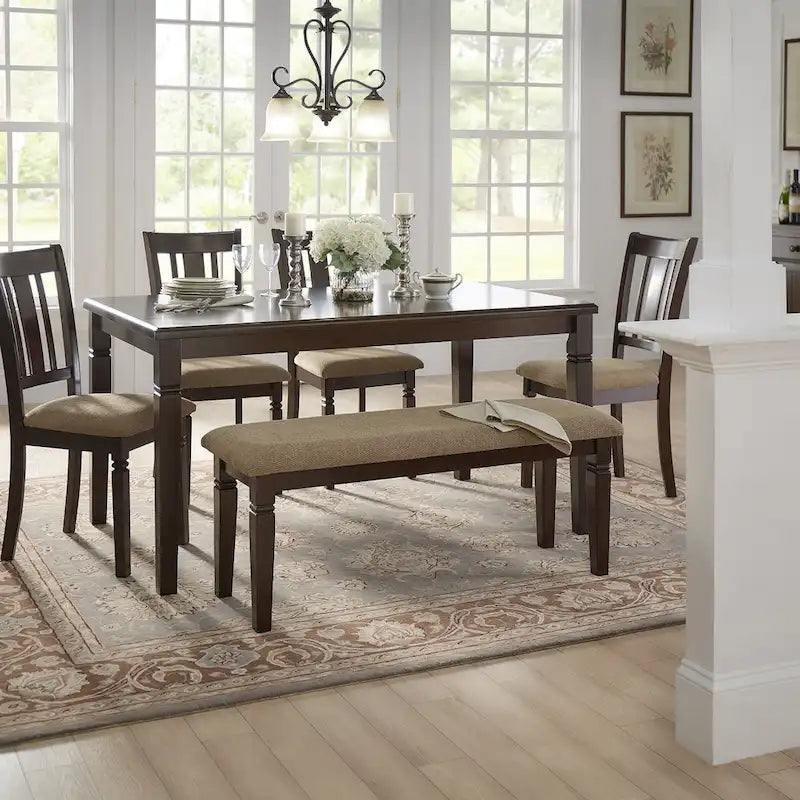 Lynn Espresso Dining Set by iNSPIRE Q Classic 1