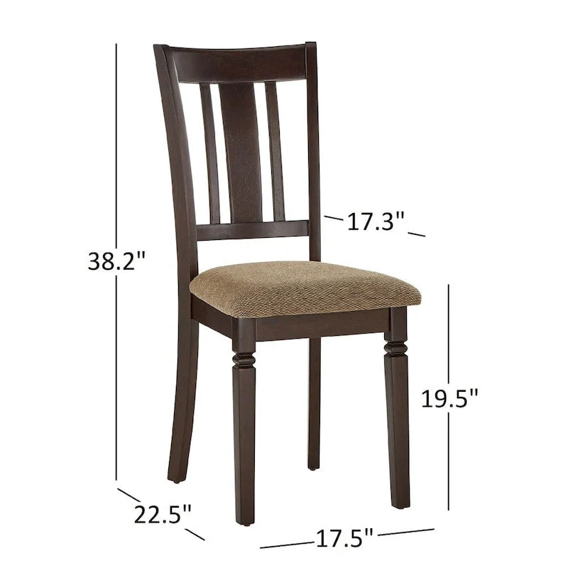 Lynn Espresso Dining Set by iNSPIRE Q Classic 12