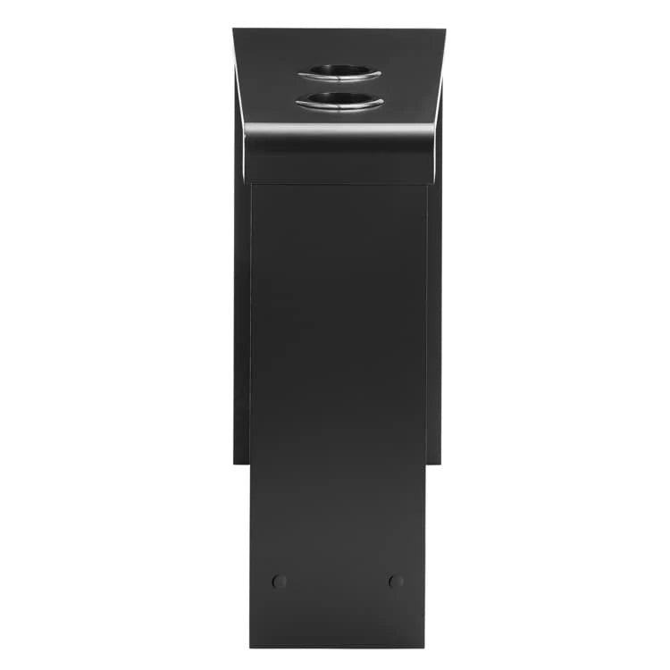 Compact Charging Side Table - Nightstand with Storage, Dual Power Outlets & USB Ports 12