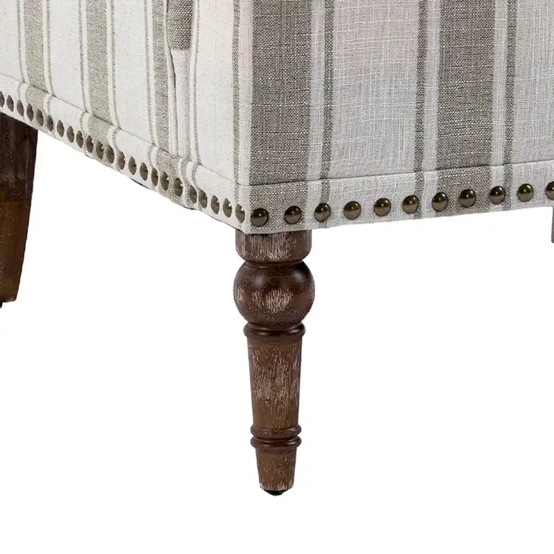 Contemporary Striped Armchairs 14