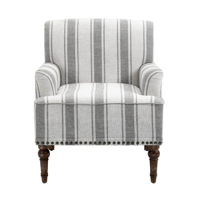 Contemporary Striped Armchairs 16