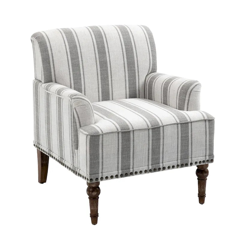 Contemporary Striped Armchairs 17