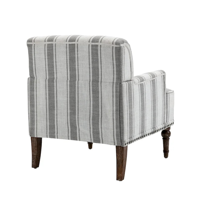 Contemporary Striped Armchairs 18