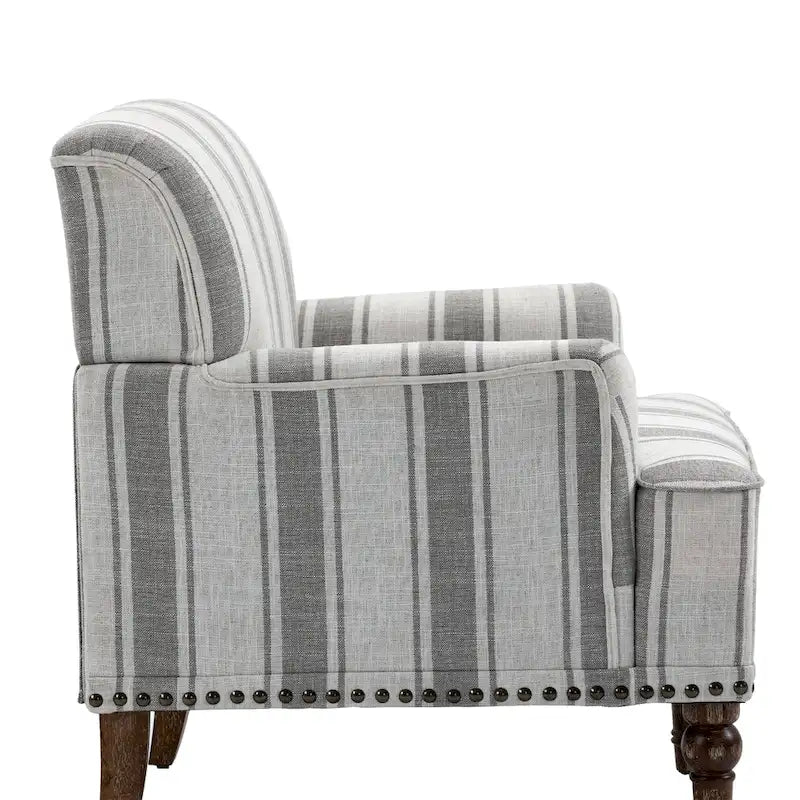 Contemporary Striped Armchairs 19