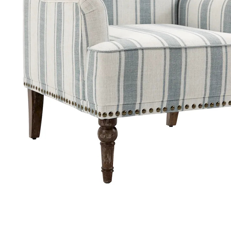 Contemporary Striped Armchairs 30