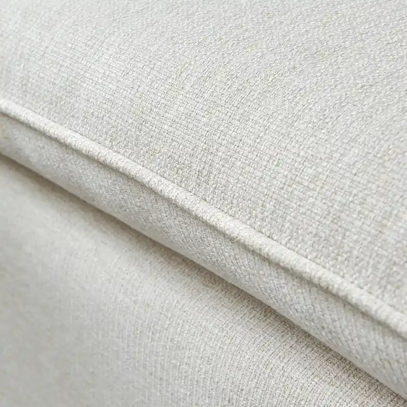 Chaise-Style L-Shaped Linen Sectional Sofa 9