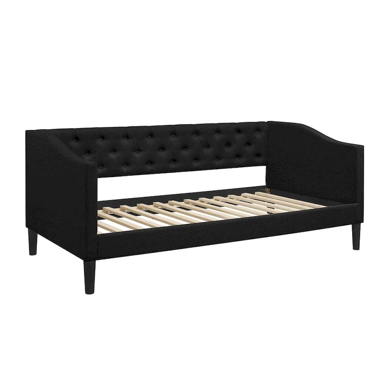 Gianna Twin Daybed with Upholstered Design 7