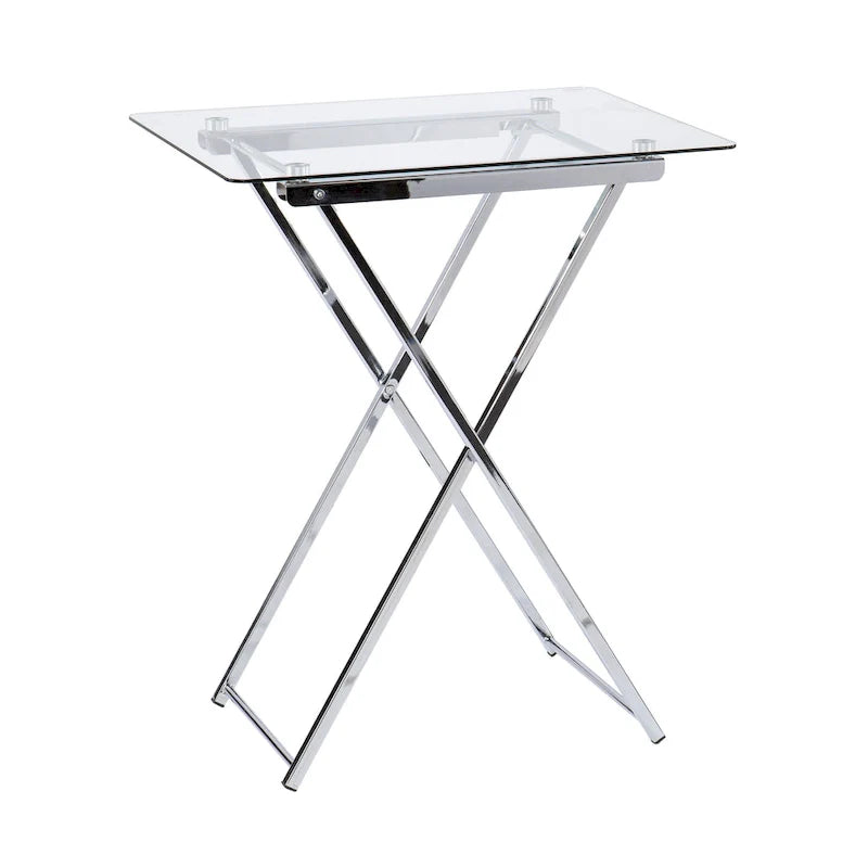 SEI Furniture Hinding Collapsible Tray Table 12