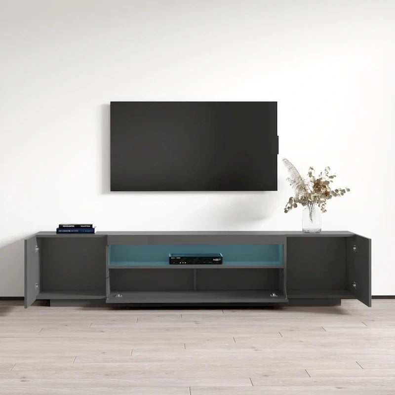 79-Inch Modern TV Stand - Miami 200 Collection 7