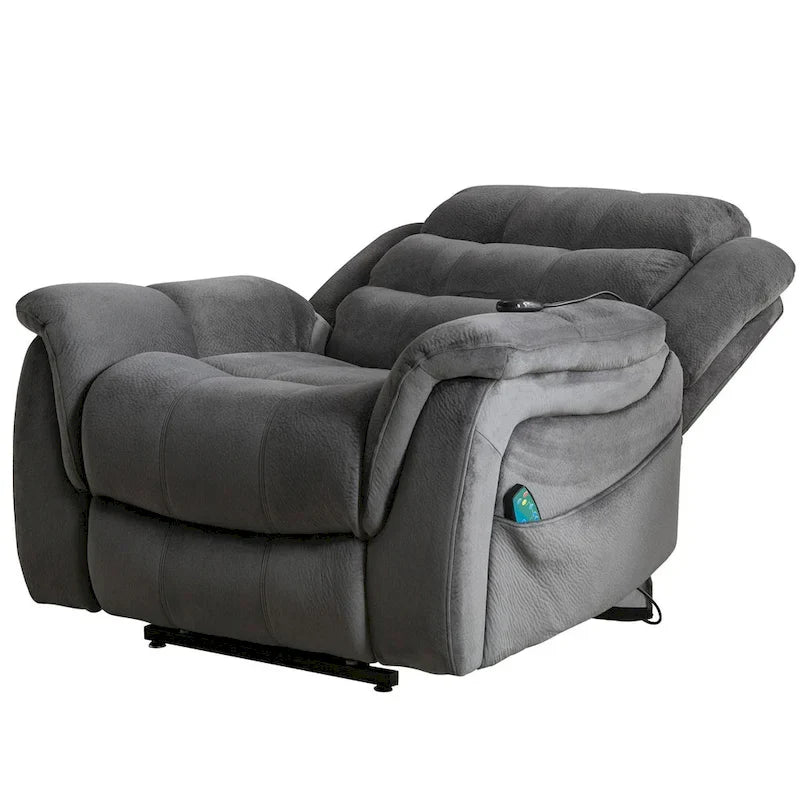 Power Lift Recliner Chair for Seniors - Lay Flat Design with Massage and Heat Features 14
