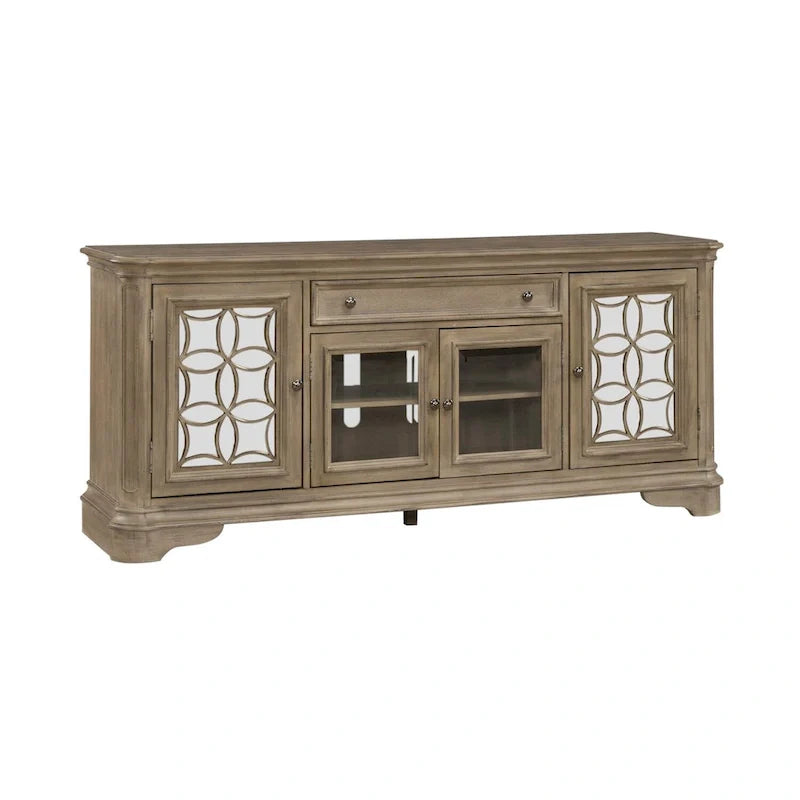 Magnolia Manor Mirrored TV Stand for Entertainment - Available in 2 Finishes 12