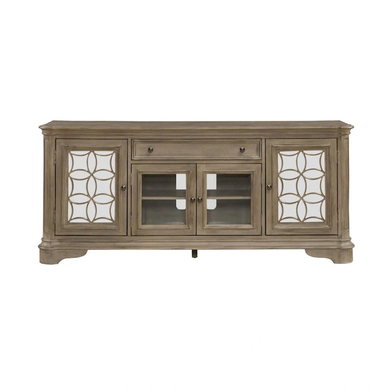 Magnolia Manor Mirrored TV Stand for Entertainment - Available in 2 Finishes 13