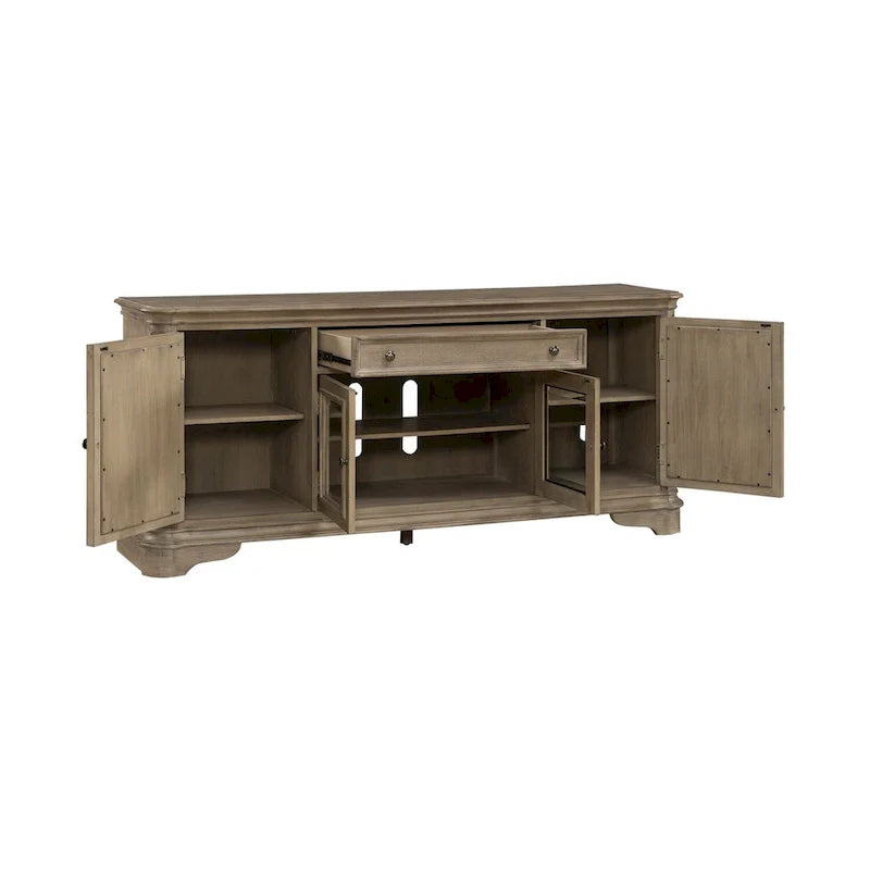 Magnolia Manor Mirrored TV Stand for Entertainment - Available in 2 Finishes 17