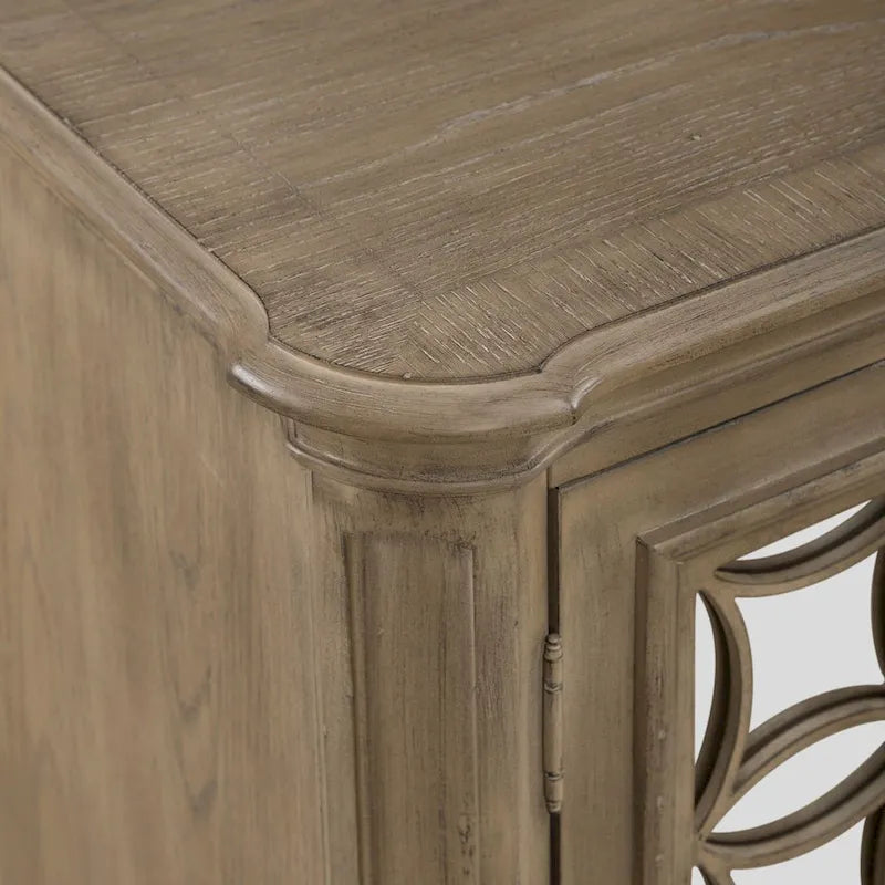 Magnolia Manor Mirrored TV Stand for Entertainment - Available in 2 Finishes 18