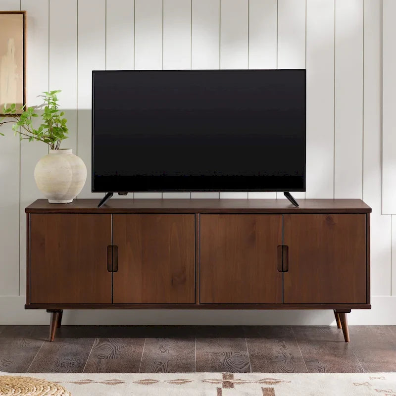 Mid-Century Modern Solid Wood TV Console by Middlebrook 20