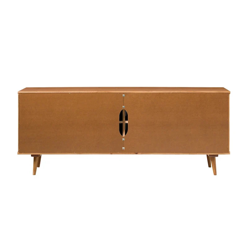 Mid-Century Modern Solid Wood TV Console by Middlebrook 8