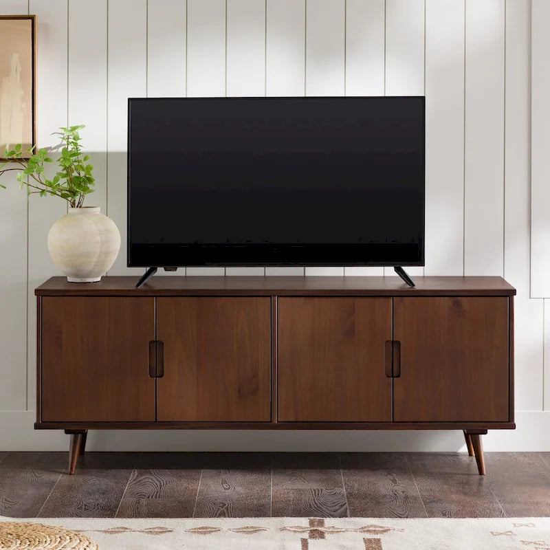 Mid-Century Modern Solid Wood TV Console by Middlebrook 11