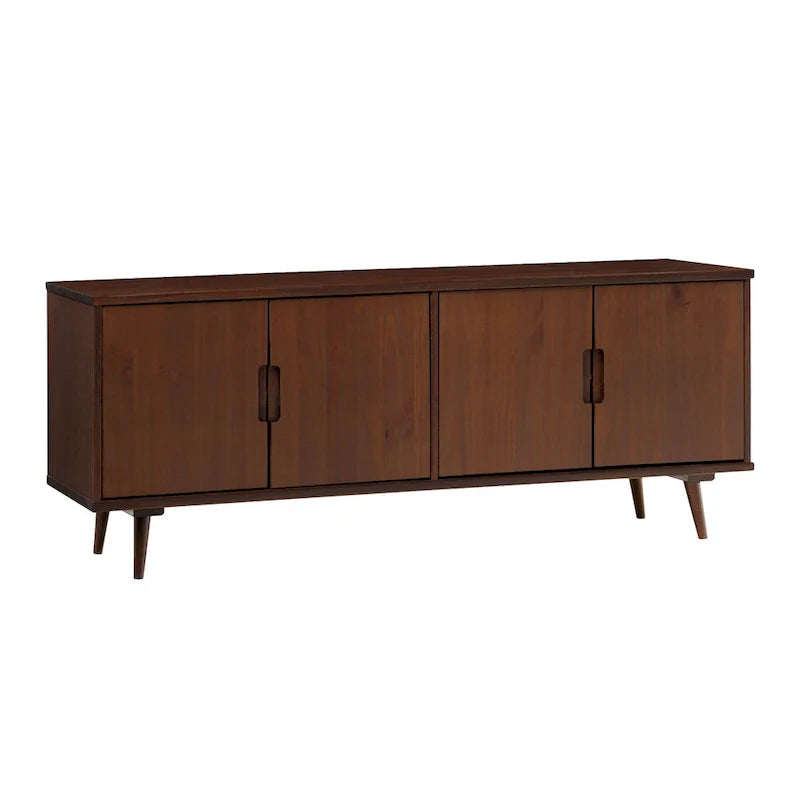Mid-Century Modern Solid Wood TV Console by Middlebrook 15