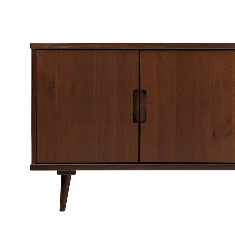 Mid-Century Modern Solid Wood TV Console by Middlebrook 18