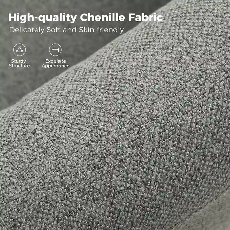 Erkenbald Contemporary 360-Degree Swivel Chair with Removable Slipcover by HULALA HOME 29
