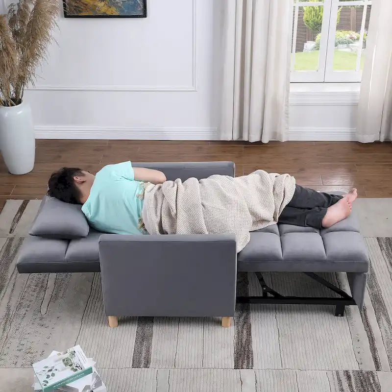 Versatile Sleeper Chair with Removable Pillow 8