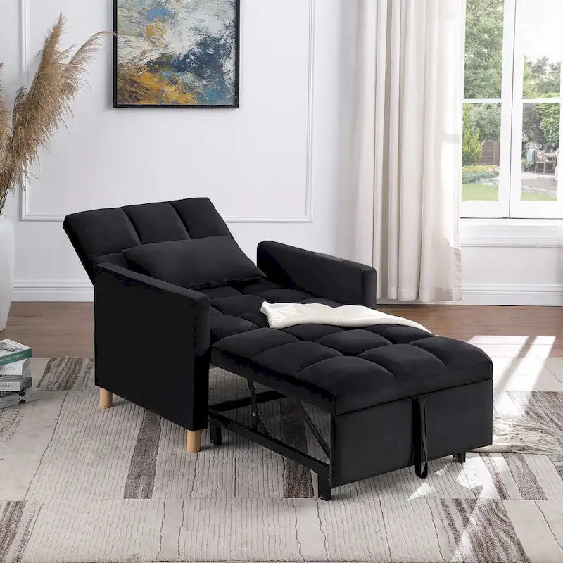 Versatile Sleeper Chair with Removable Pillow 14