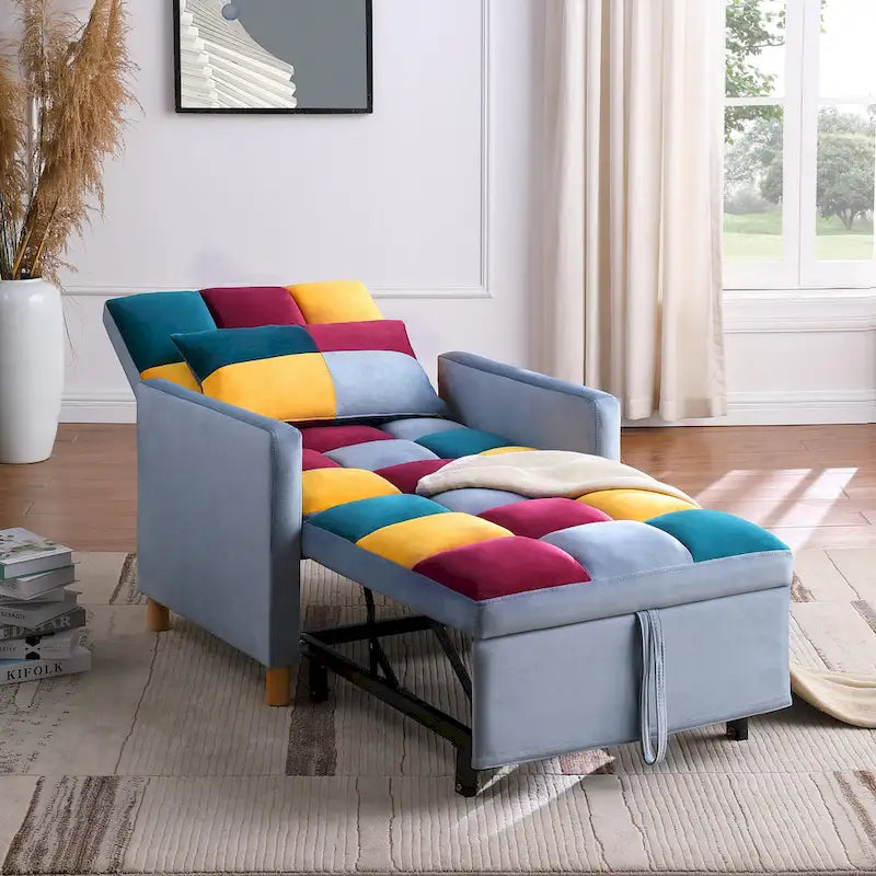 Versatile Sleeper Chair with Removable Pillow 22