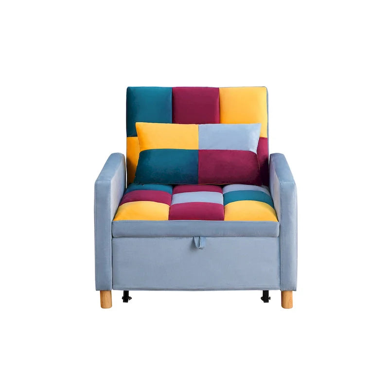 Versatile Sleeper Chair with Removable Pillow 26