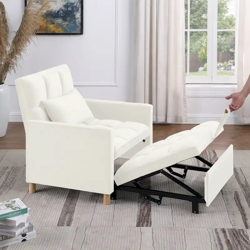 Versatile Sleeper Chair with Removable Pillow 31