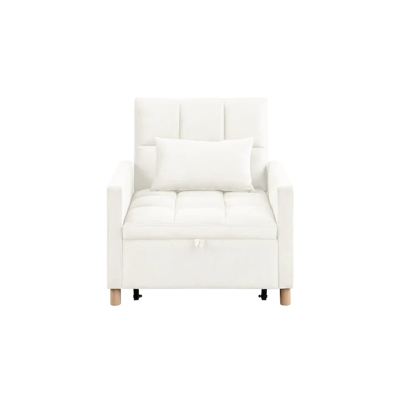 Versatile Sleeper Chair with Removable Pillow 34