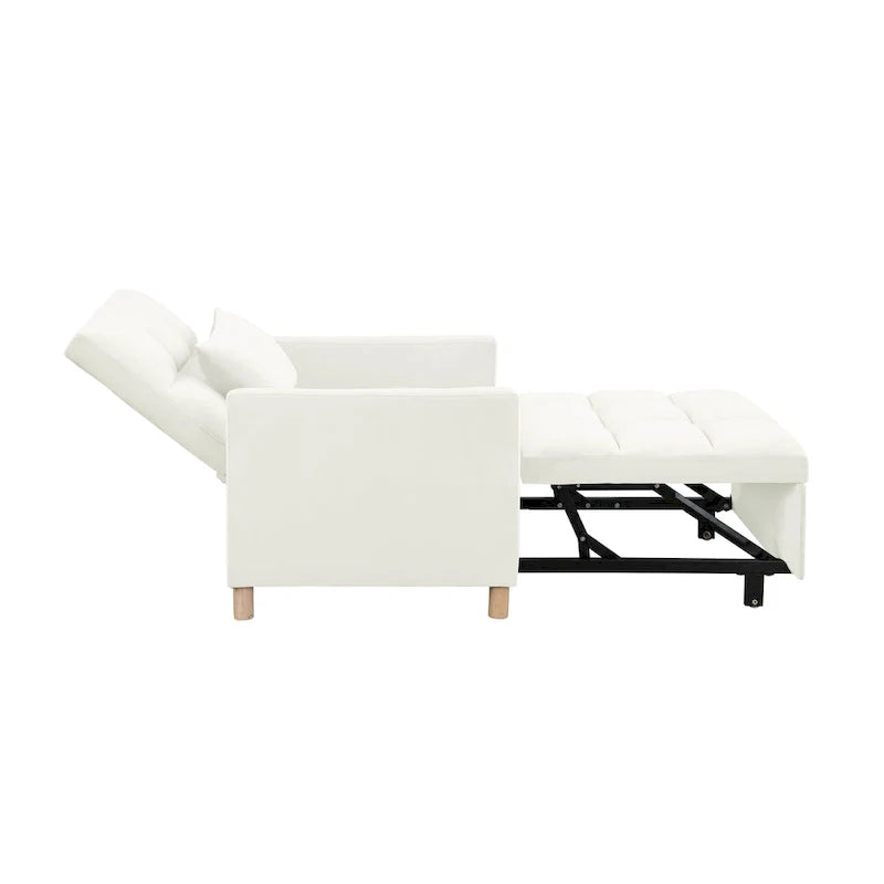 Versatile Sleeper Chair with Removable Pillow 36