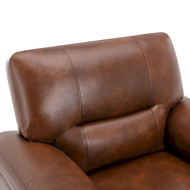 Modern Fort Faux Leather Accent Chairs for Living Room Upholstery 9