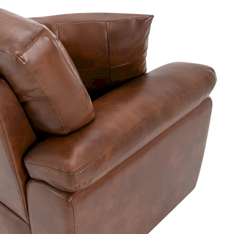 Modern Fort Faux Leather Accent Chairs for Living Room Upholstery 13