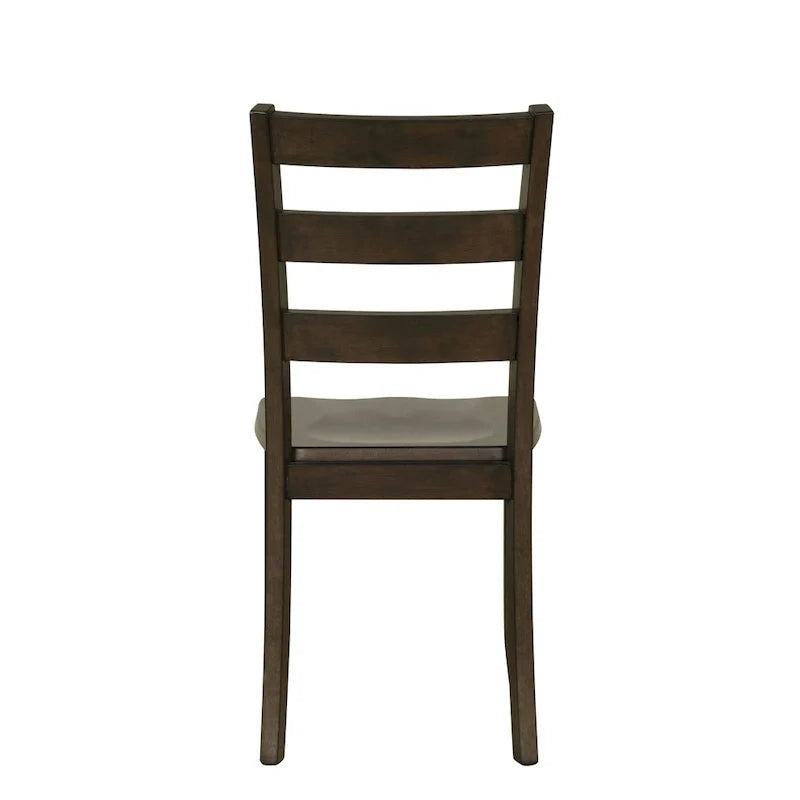 Denhour DH Basic Traditional Solid Wood 5-Piece Dining Set 12