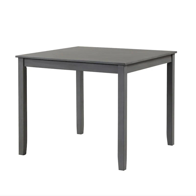 Denhour DH Basic Traditional Solid Wood 5-Piece Dining Set 17