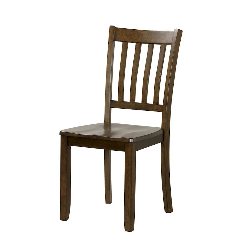 Denhour DH Basic Traditional Solid Wood 5-Piece Dining Set 24