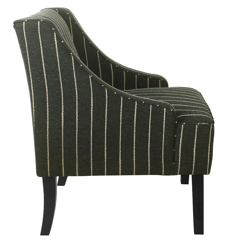 HomePop Classic Swoop Arm Accent Chair" can be rewritten as "HomePop Elegant Swoop Arm Accent Chair. 18