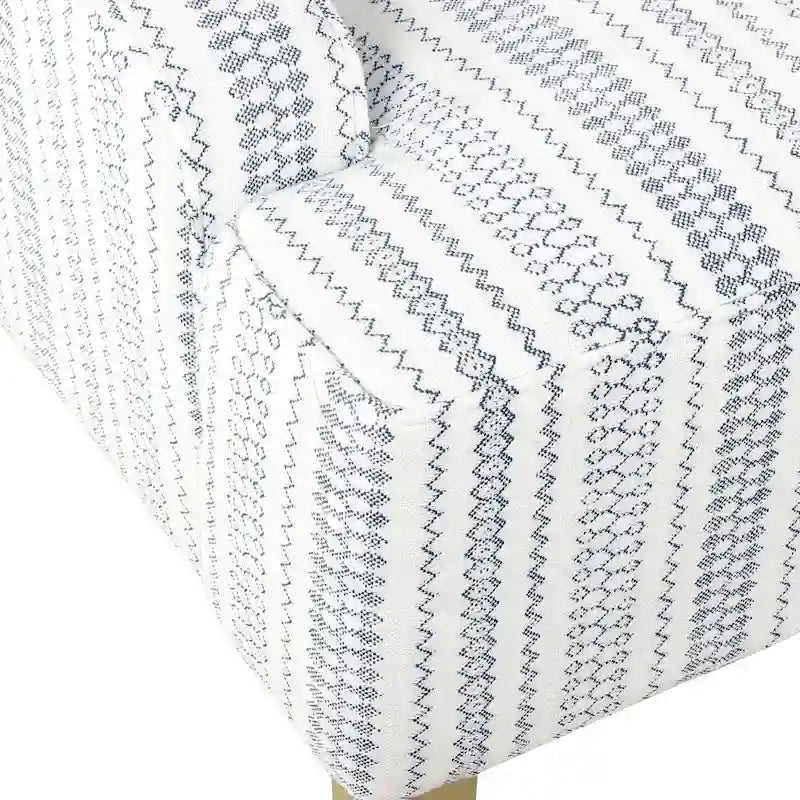 HomePop Classic Swoop Arm Accent Chair" can be rewritten as "HomePop Elegant Swoop Arm Accent Chair. 24