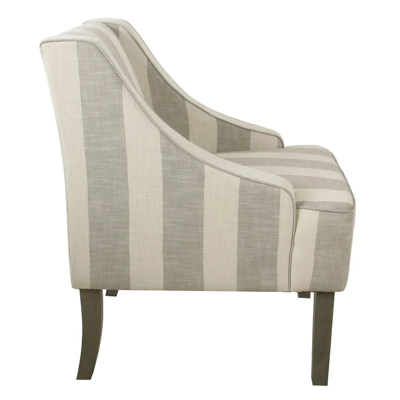 HomePop Classic Swoop Arm Accent Chair" can be rewritten as "HomePop Elegant Swoop Arm Accent Chair. 29