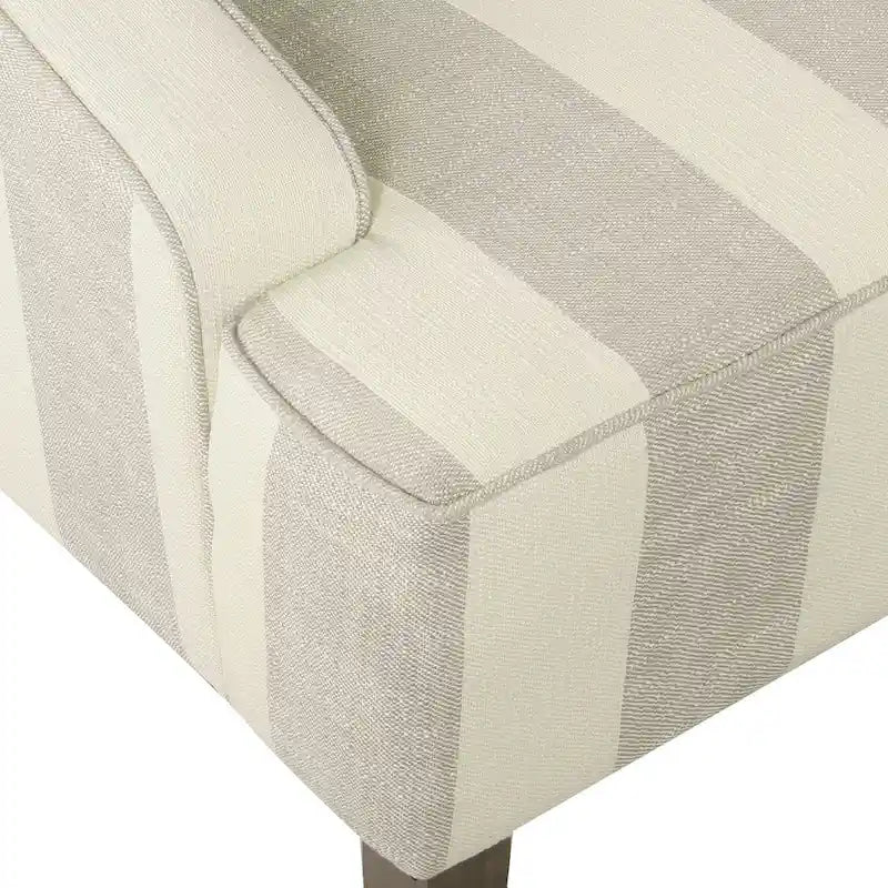 HomePop Classic Swoop Arm Accent Chair" can be rewritten as "HomePop Elegant Swoop Arm Accent Chair. 34