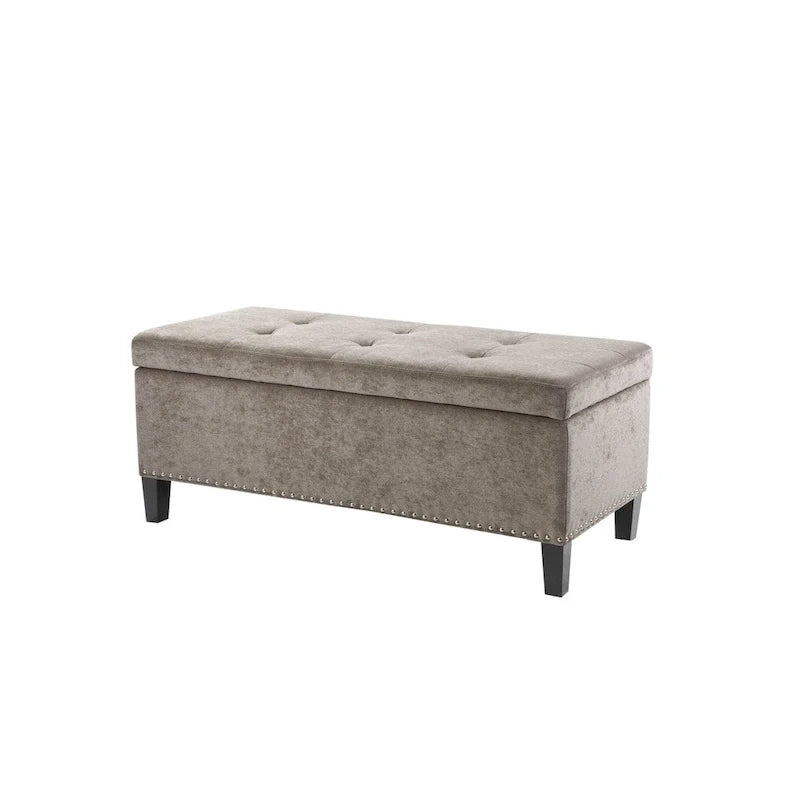 Madison Park Shandra II Tufted Soft Close Storage Bench 2
