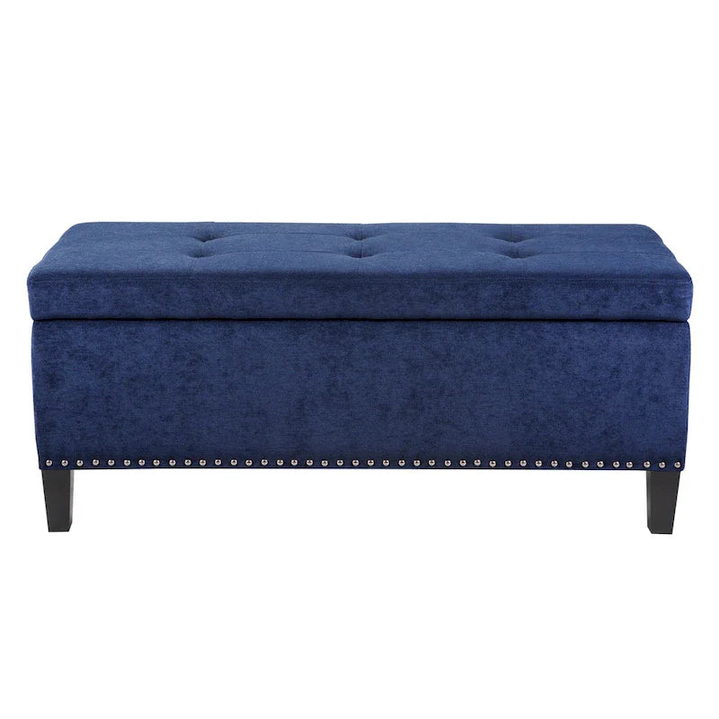 Madison Park Shandra II Tufted Soft Close Storage Bench 5