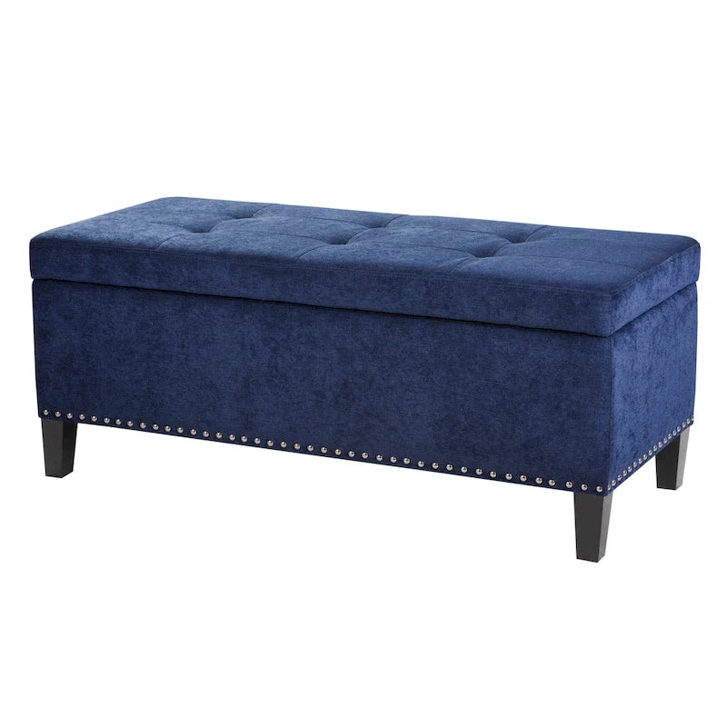 Madison Park Shandra II Tufted Soft Close Storage Bench 6